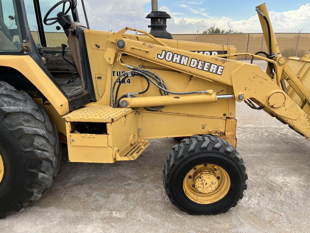 1995 John Deere 410D Turbo 4x4 Loader Backhoe