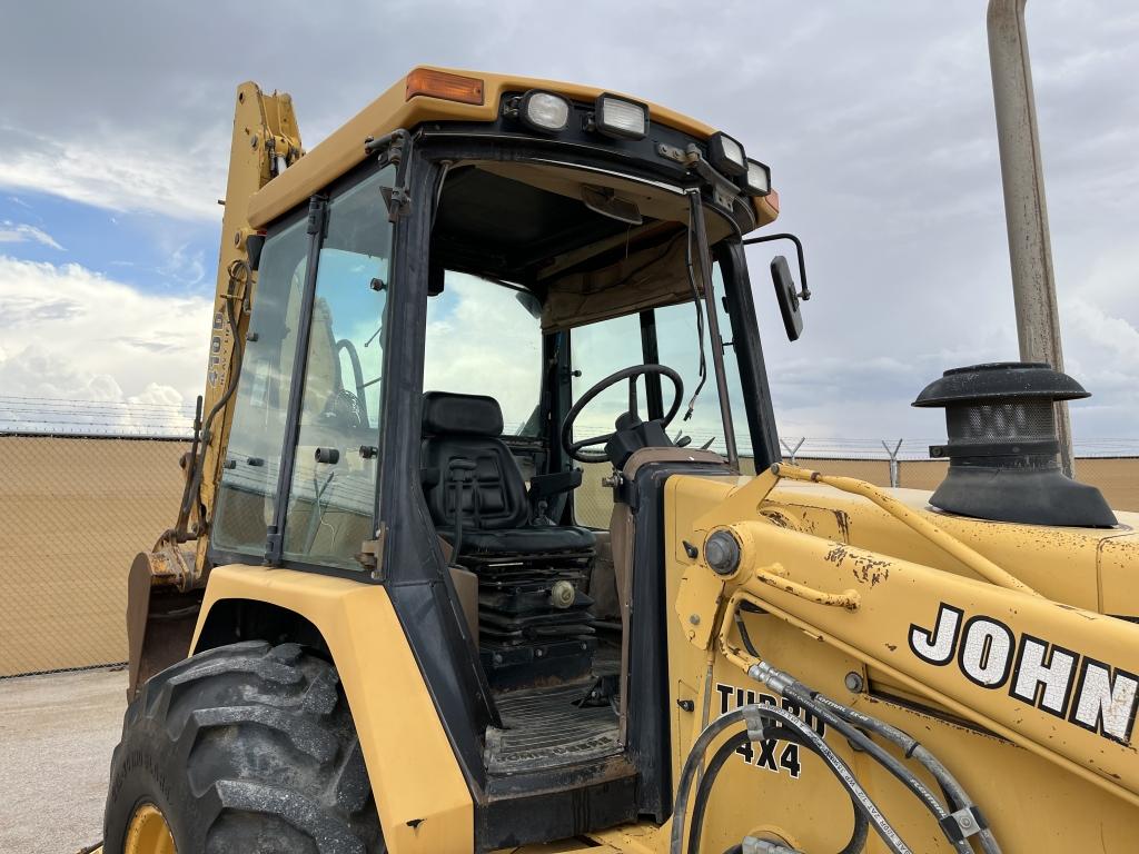 1995 John Deere 410D Turbo 4x4 Loader Backhoe