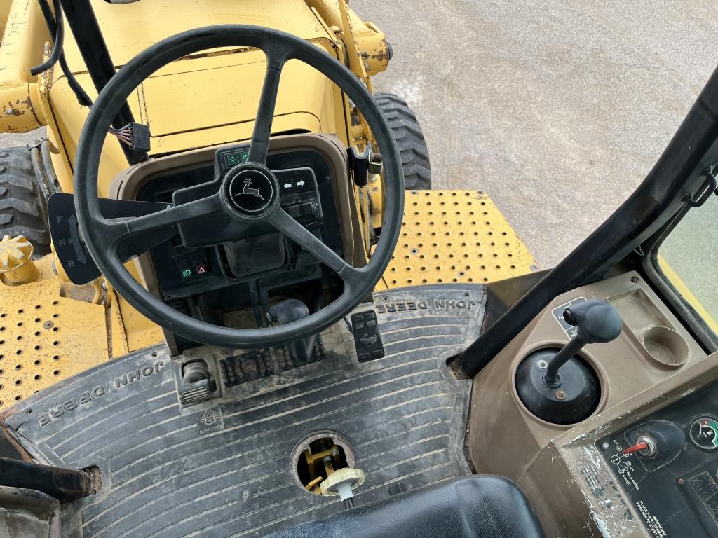 1995 John Deere 410D Turbo 4x4 Loader Backhoe