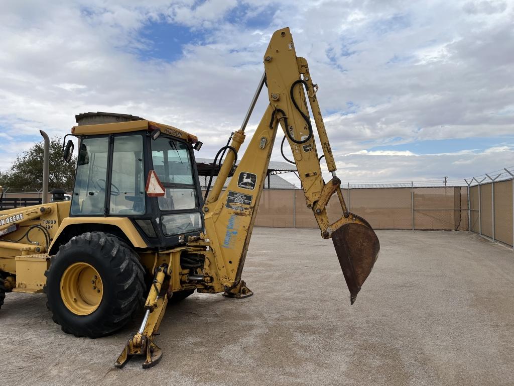 1995 John Deere 410D Turbo 4x4 Loader Backhoe