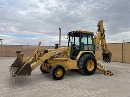 1995 John Deere 410D Turbo 4x4 Loader Backhoe