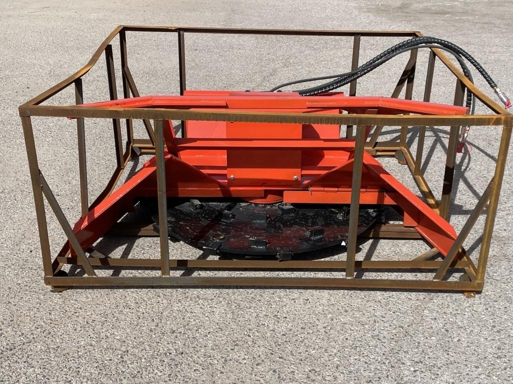 UNUSED Hydraulic Skid-Steer SSDFM60 Disk Cutter