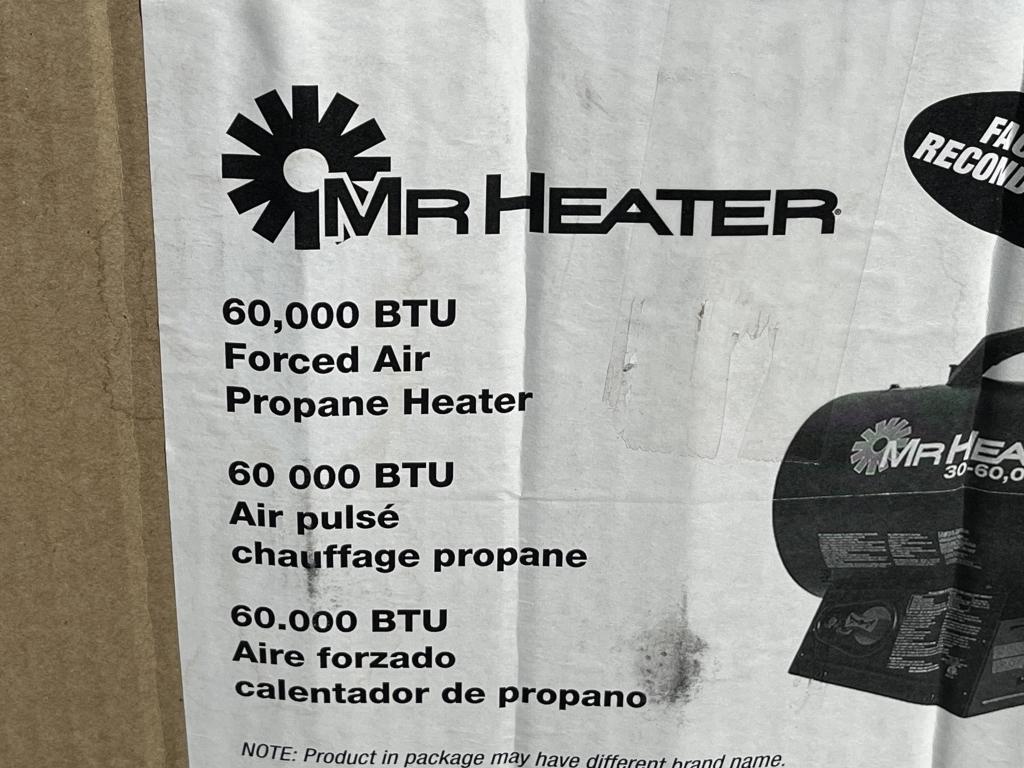 60,000 BTU Propane Space Heater -B