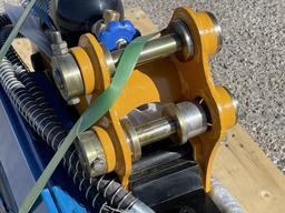 UNUSED Mini-Excavator Hydraulic Breaker w/ 2 Bits