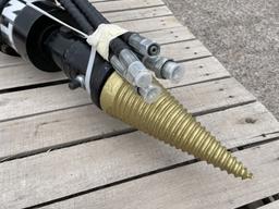 UNUSED Mini-Excavator Attachment-Auger Drive w/Bit