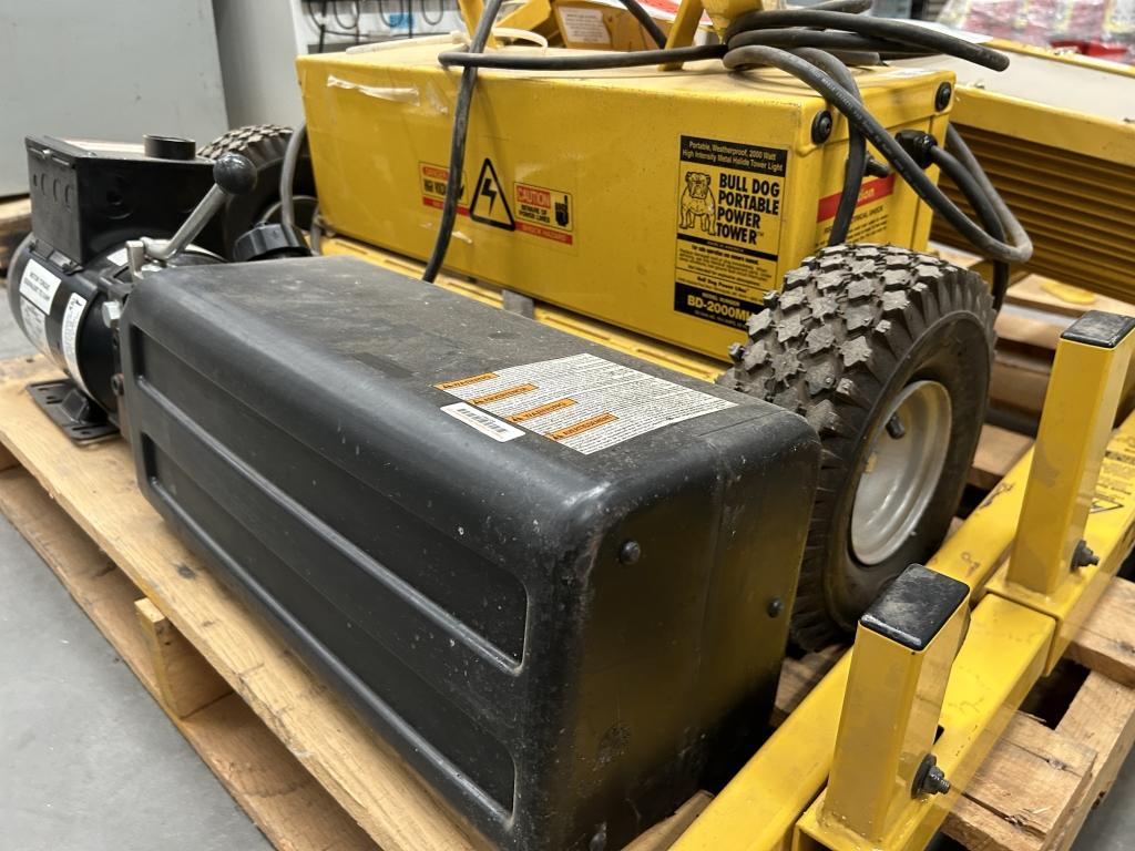 College Surplus- Bull Dog Portable Power Tower