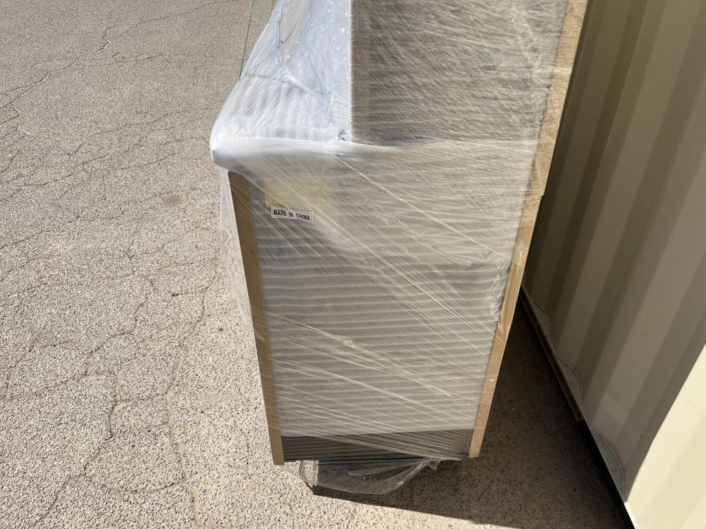 UNUSED 7FT Blue Work Bench w/ 18 Drawers