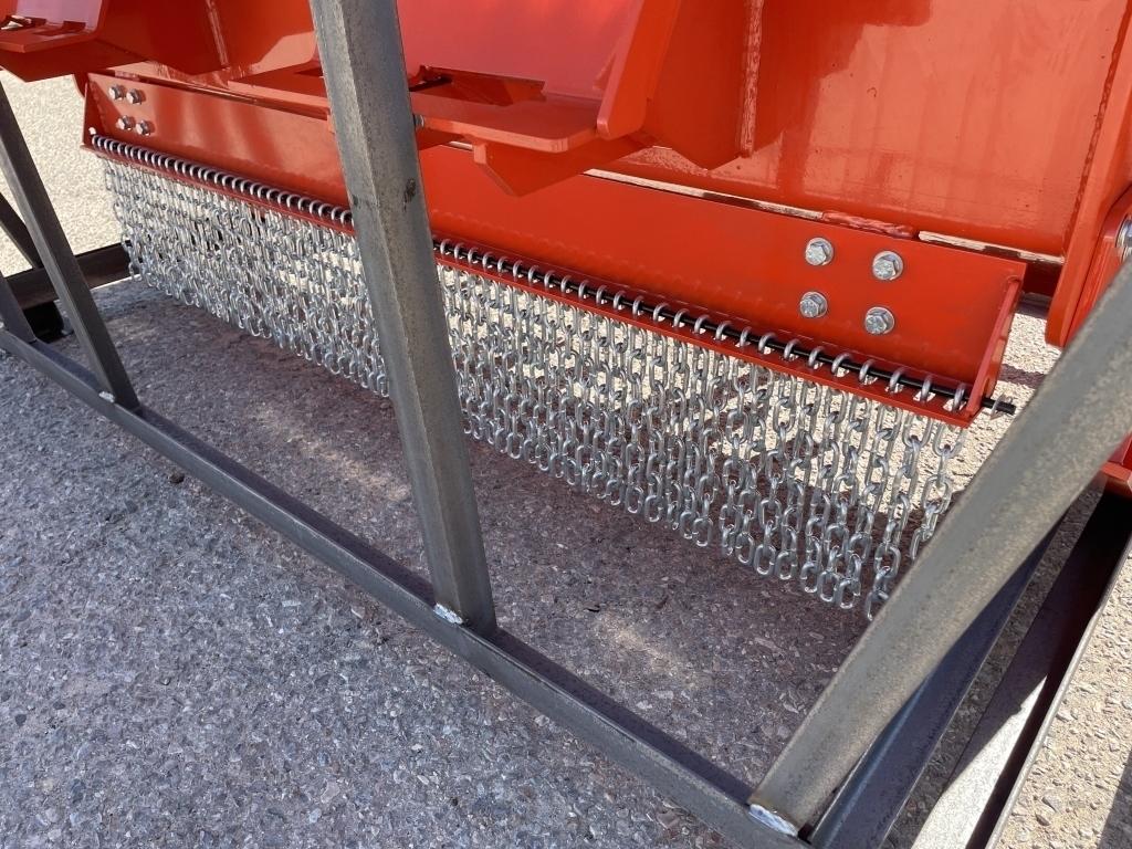 UNUSED Hydraulic Skid-Steer Forestry Drum Mulcher