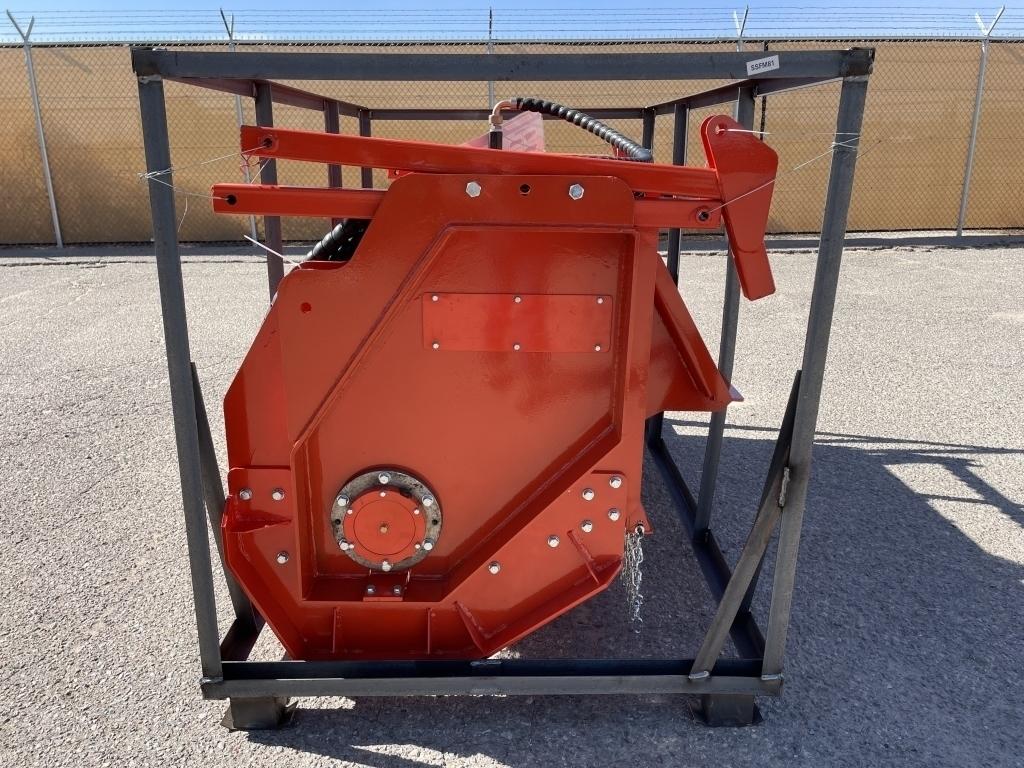 UNUSED Hydraulic Skid-Steer Forestry Drum Mulcher