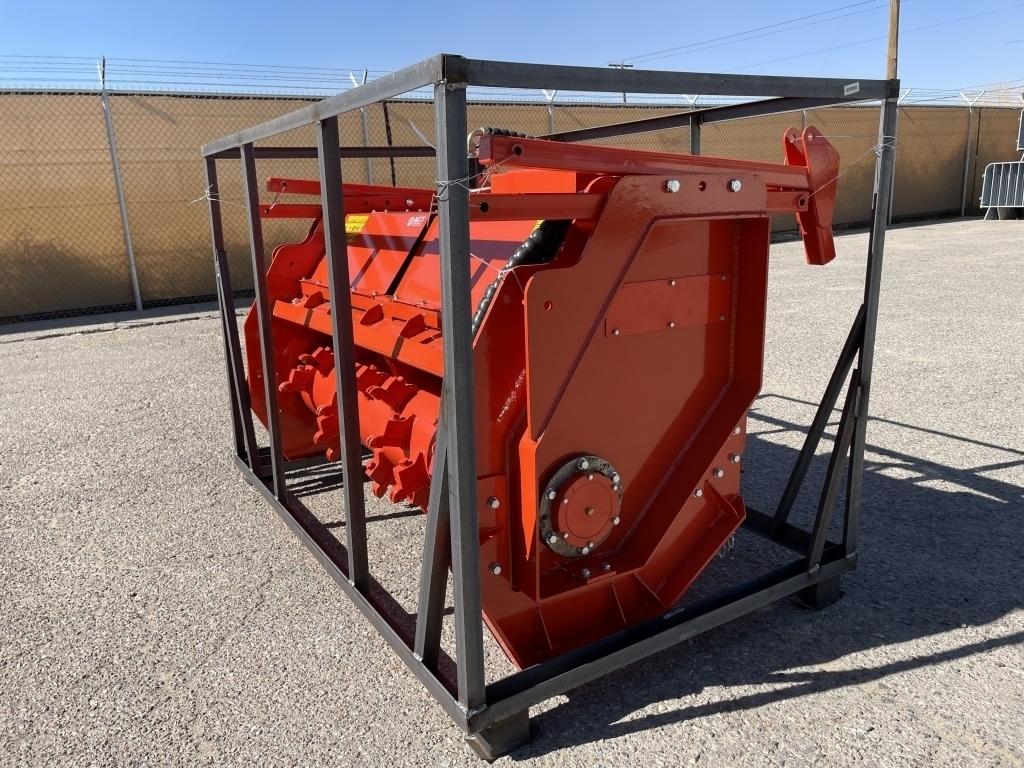 UNUSED Hydraulic Skid-Steer Forestry Drum Mulcher