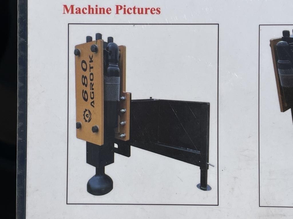UNUSED AGT 680 Hydraulic Drop Post Hammer