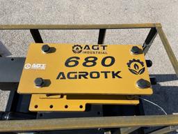 UNUSED AGT 680 Hydraulic Drop Post Hammer