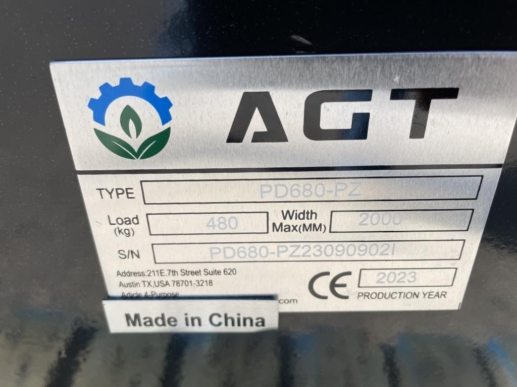 UNUSED AGT 680 Hydraulic Drop Post Hammer