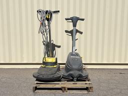 School Surplus- (2)pcs Floor Cleaning Machines