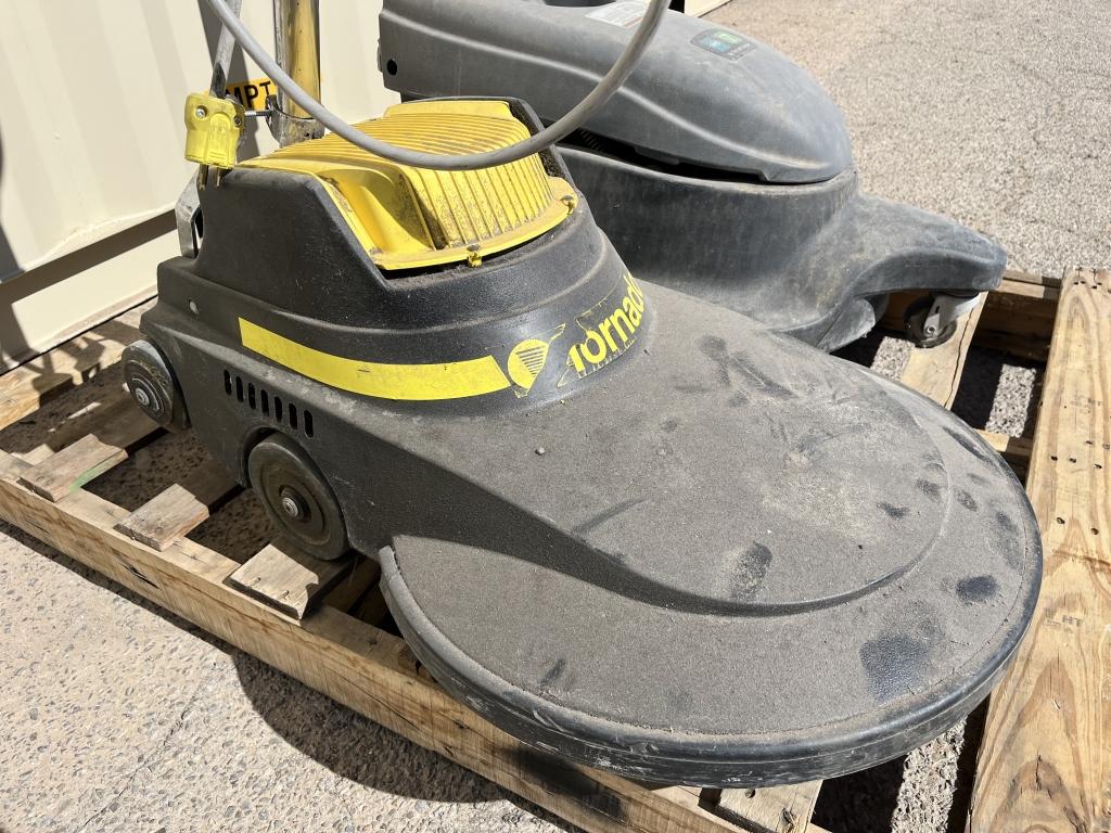School Surplus- (2)pcs Floor Cleaning Machines