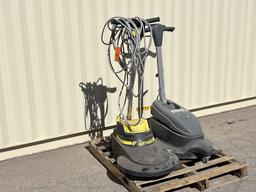School Surplus- (2)pcs Floor Cleaning Machines