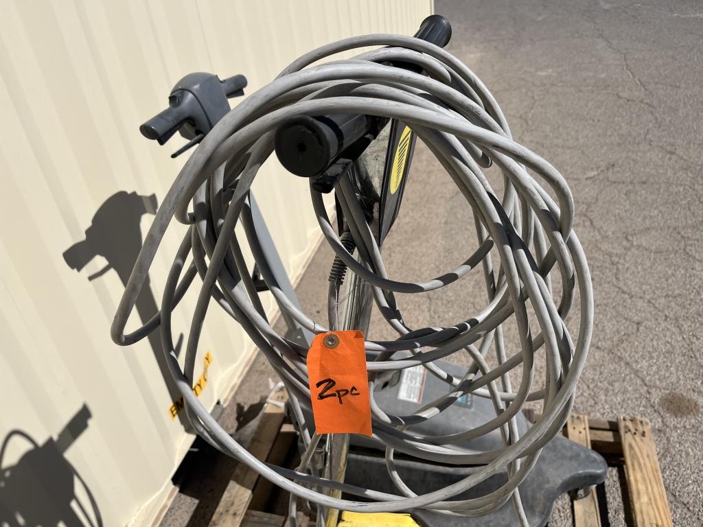 School Surplus- (2)pcs Floor Cleaning Machines
