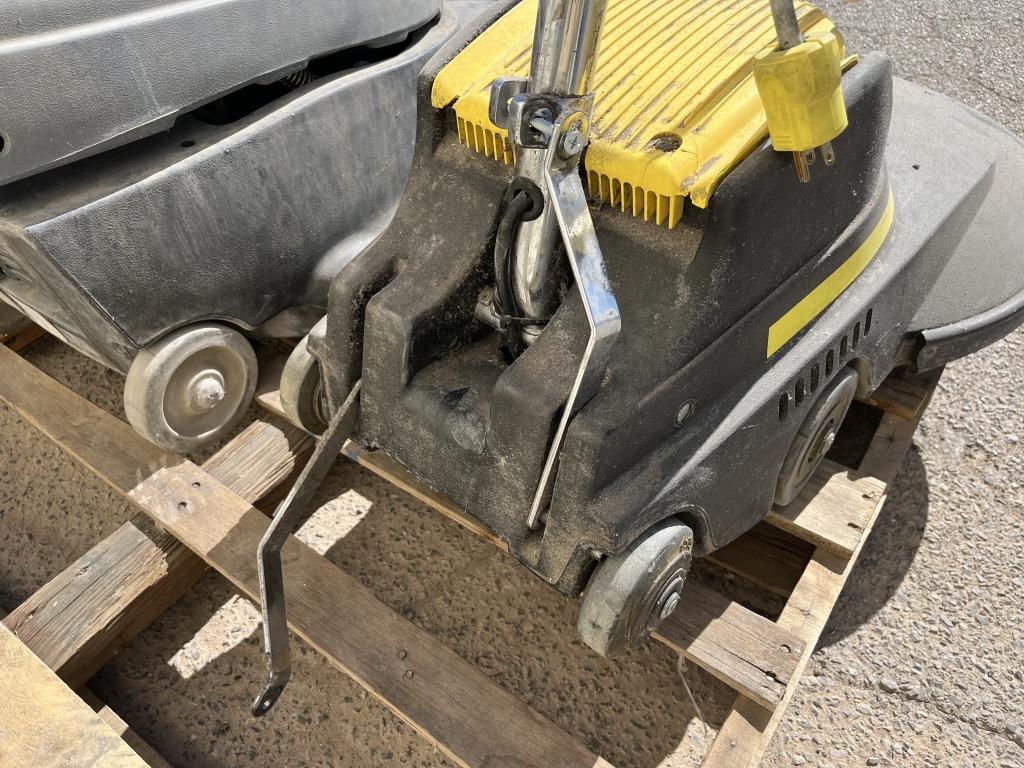 School Surplus- (2)pcs Floor Cleaning Machines