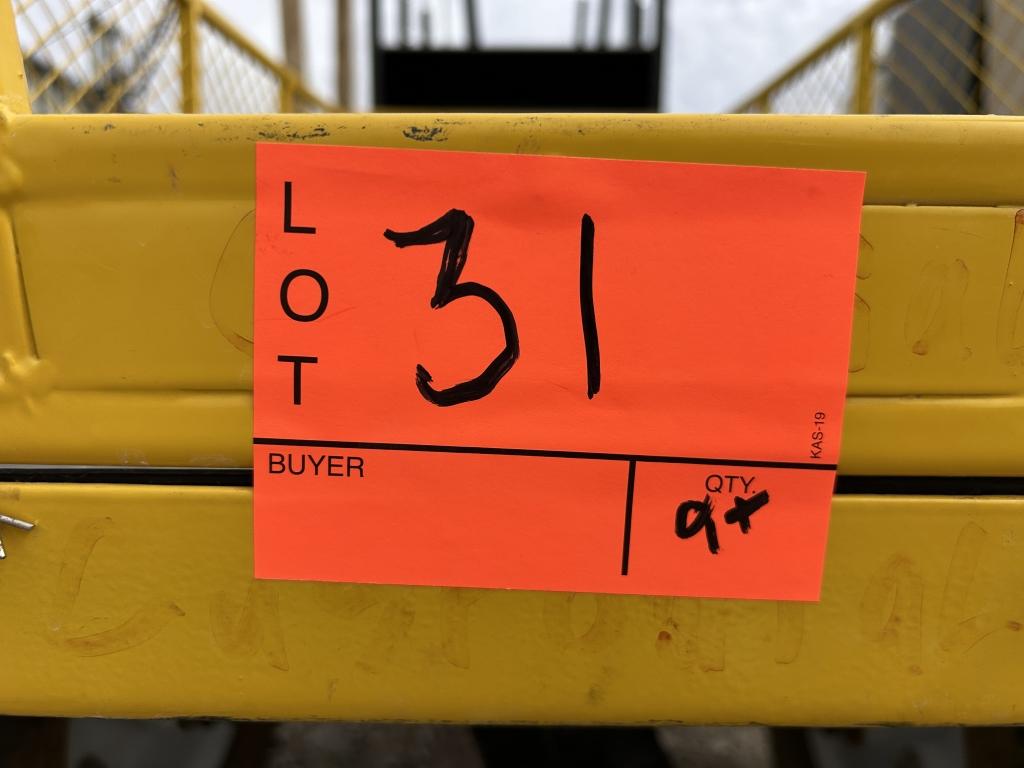 School Surplus- Yellow Cart, Student Desk