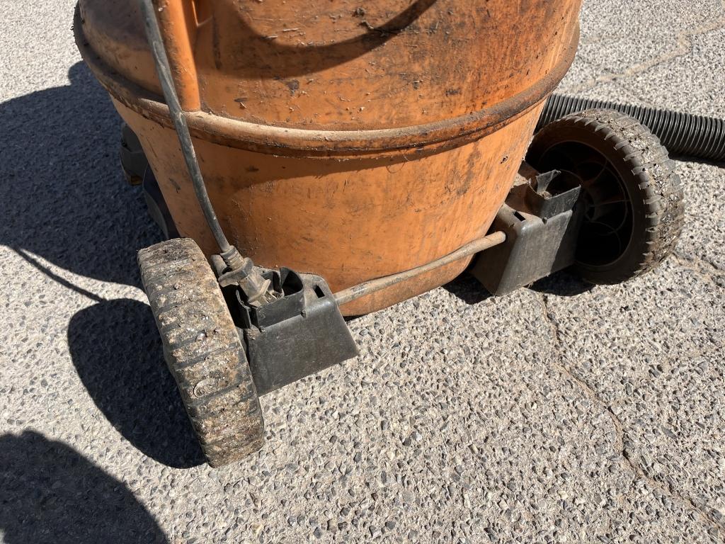 (2)pc-Rolling Heavy Material Cart,Rigid Shop Vac-B
