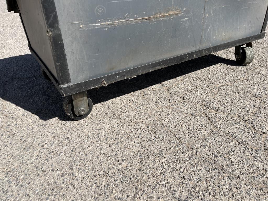 (2)pc-Rolling Heavy Material Cart,Rigid Shop Vac-B