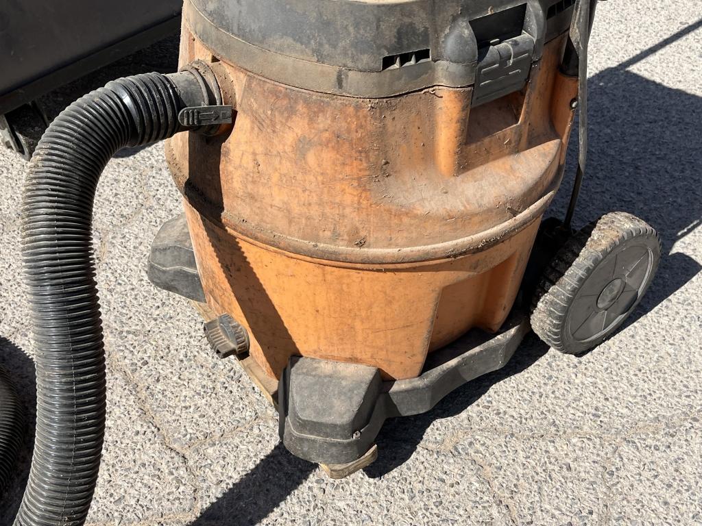 (2)pc-Rolling Heavy Material Cart,Rigid Shop Vac-B