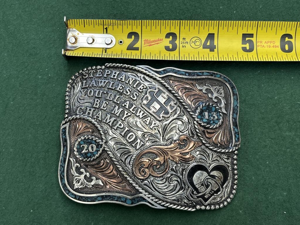 NEW Custom Handmade Western Belt Buckle