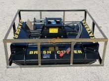 UNUSED 54" Excavator Brush Mower Attachment