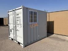 2025 8FT Container Office w/ Locking Doors,Window