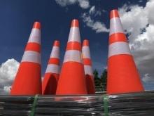 UNUSED (50)pcs Construction Safety Traffic Cones