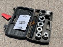 Klutch 8pc Pipe Threader Set