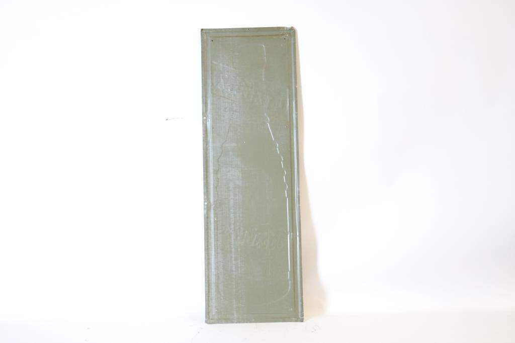 Nesbitt's of California Embossed Tin Sign