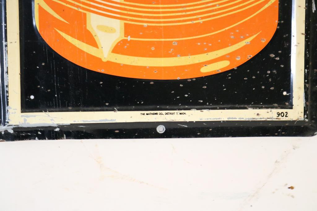 Nesbitt's of California Embossed Tin Sign