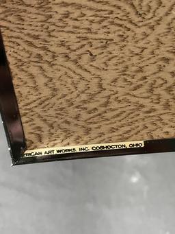 Drink Sterling Tin Over Cardboard Sign