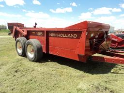 NH 195 manure spreader