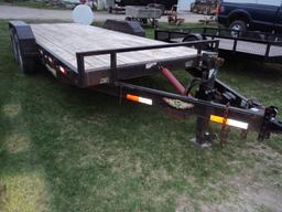 2013 - 22' H&H Bumper hitch trailer
