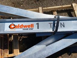 CALDWELL ONE TON ALUMINUM CRANE SYSTEM