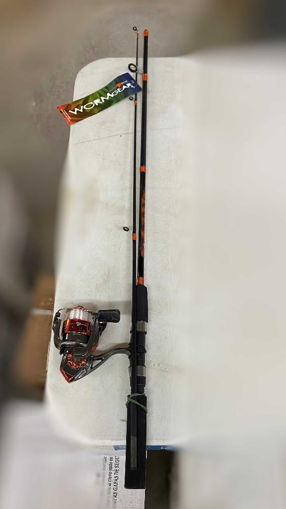 WORMGEAR FISHING ROD