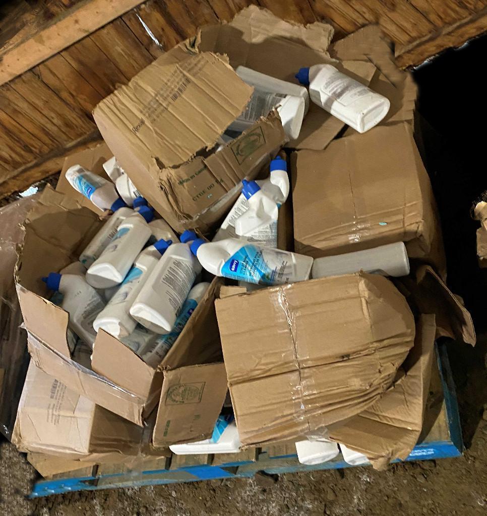 PALLET OF TOILET BOWL CLEANER