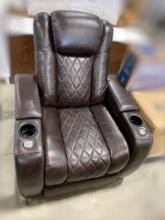 LEATHER ELECTRIC RECLINER