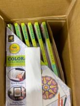 APPROX. 6 COLORAMA COLORING BOOKS