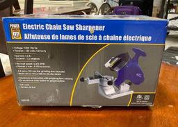 POWERFIST ELECTRIC CHAIN SAW SHARPENER