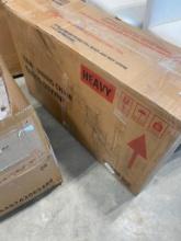 2 BEIGE DINING CHAIRS