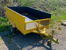 72 IN x 52 IN HOMEMADE UTILITY TRAILER