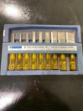 MASTERCRAFT 9 PIECE WOOD CHISEL SET