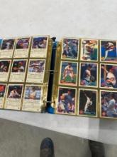 BOOK OF BASEBALL CARDS