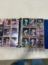 BOOK OF BASEBALL CARDS