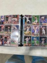 BOOK OF BASEBALL CARDS