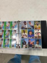BOOK OF BASEBALL CARDS