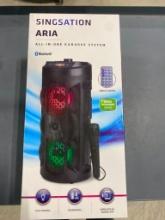 SINGSATION ARIA ALL-IN-ONE KARAOKE SYSTEM